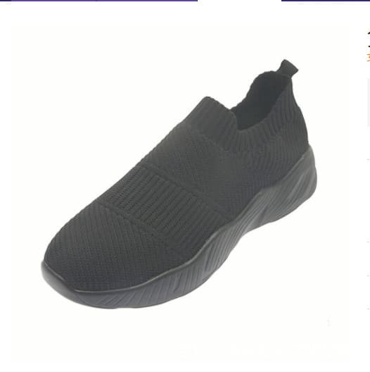 Zapatos de malla transpirable con talón de cuña