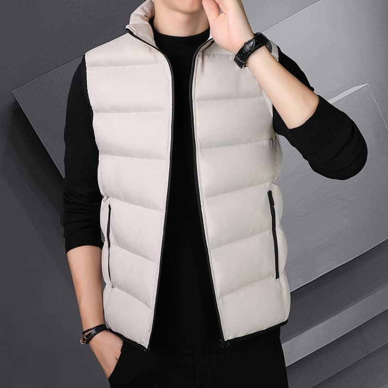 Chaqueta deportiva acolchada ligera para hombre