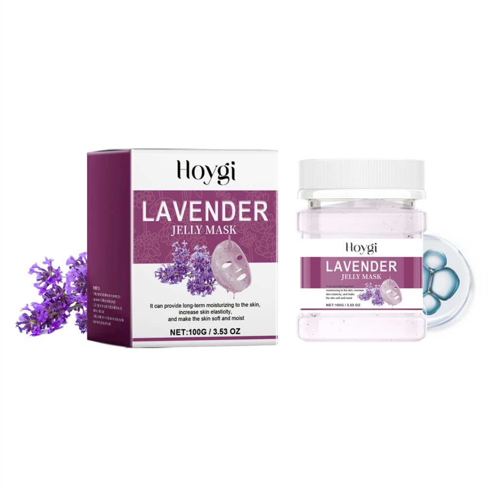 Polvo de mascarilla de lavanda hidratante