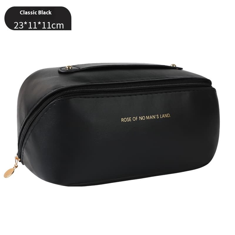 Bolsa de cosméticos portátil con diseño tipo almohada