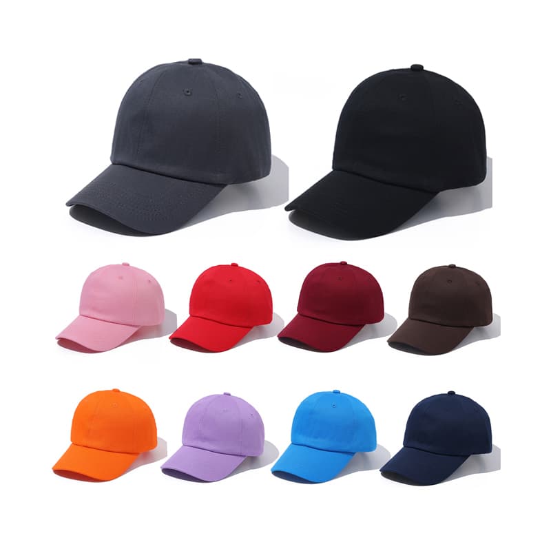 Gorra de béisbol de algodón deportiva unisex