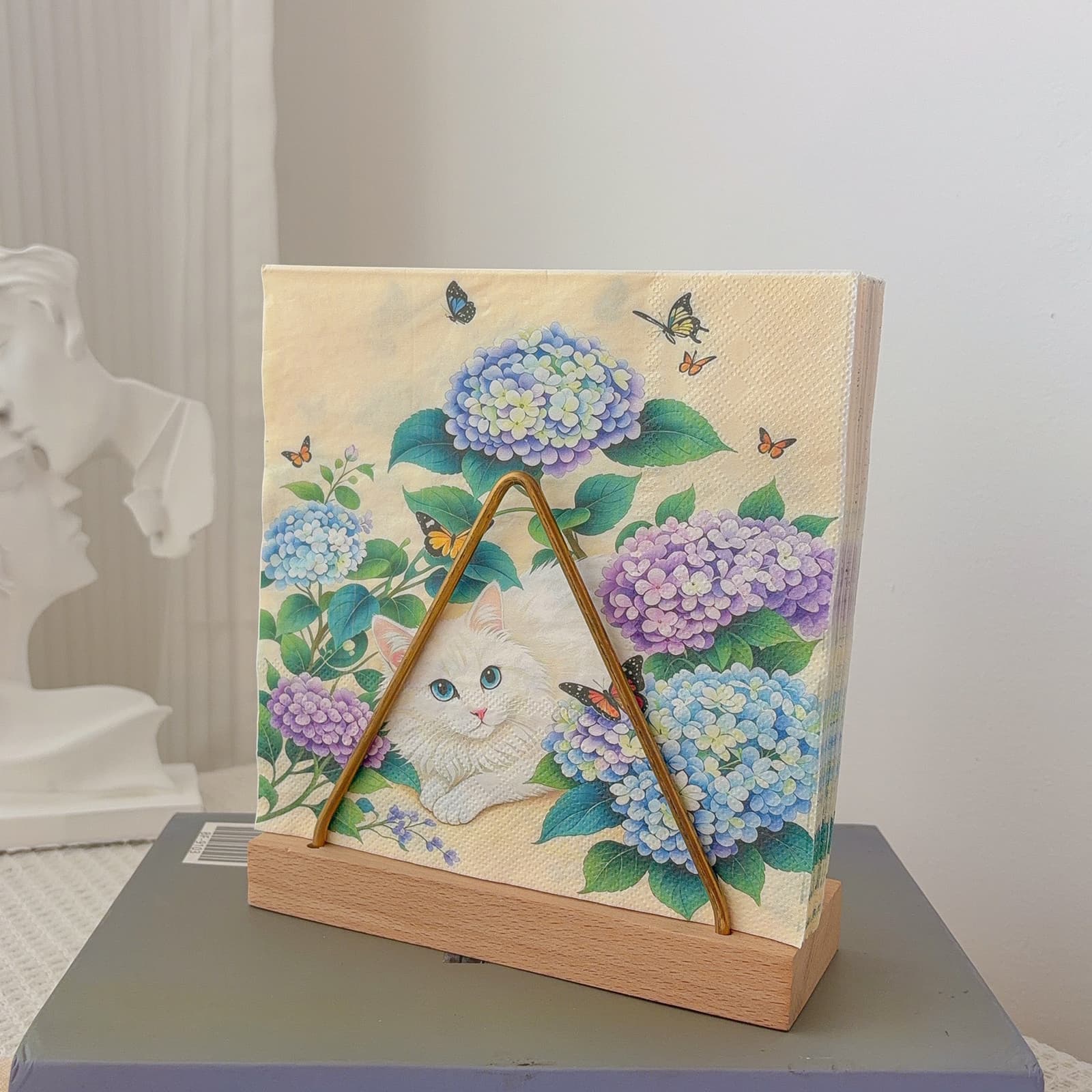 Servilletas de papel con diseño de gatitos para fiestas