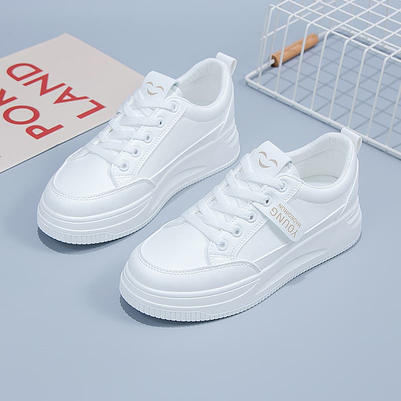 Zapatos deportivos versátiles para mujer con suela plana