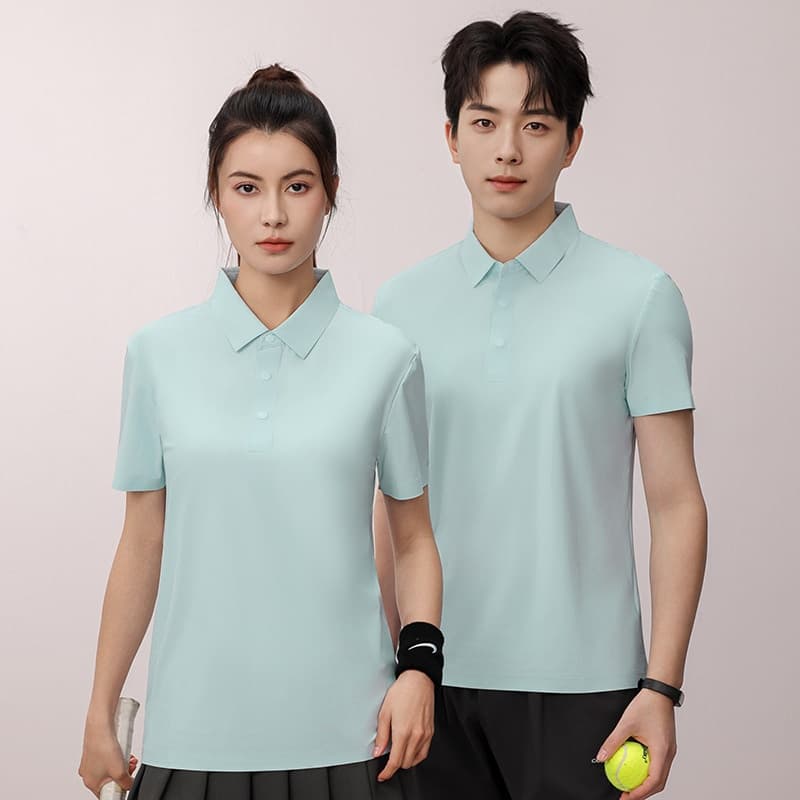 Polo de verano para deporte, ajuste holgado