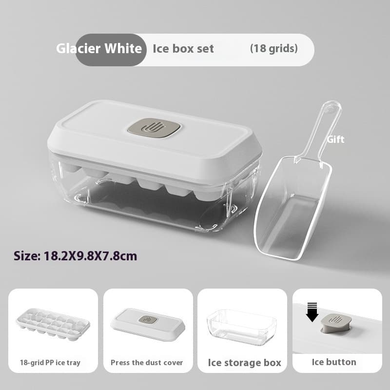 Molde para cubos de hielo con 32 celdas y extractor