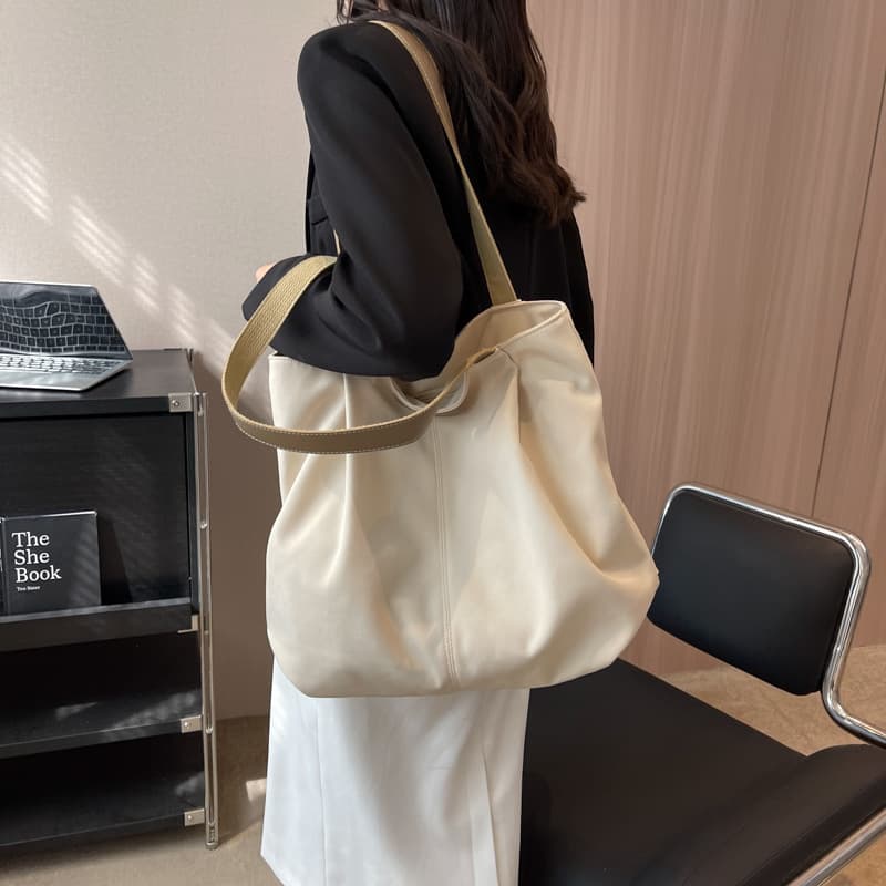 Bolsa de hombro con gran capacidad para compras diarias