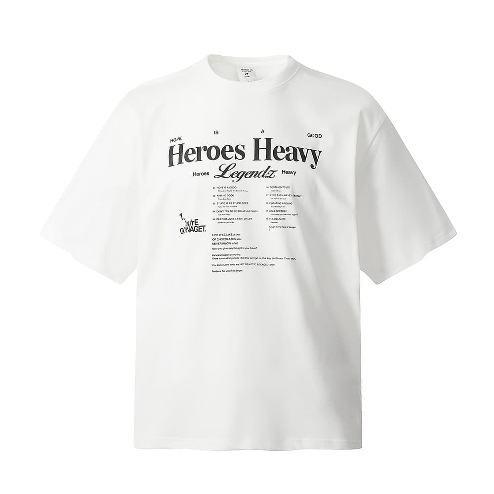 Camiseta de hombre con estampado de letras y manga corta