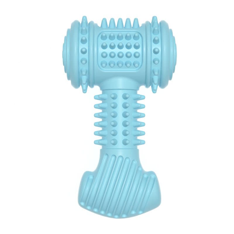 Juguete masticable para perros con limpieza dental