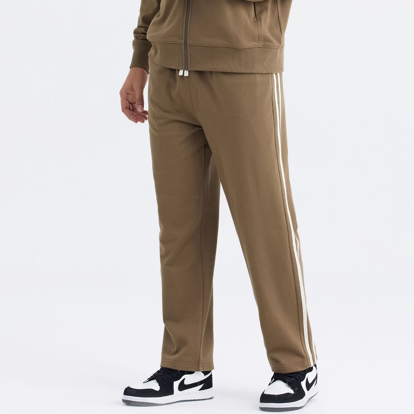Pantalones deportivos de algodón con corte suelto para otoño