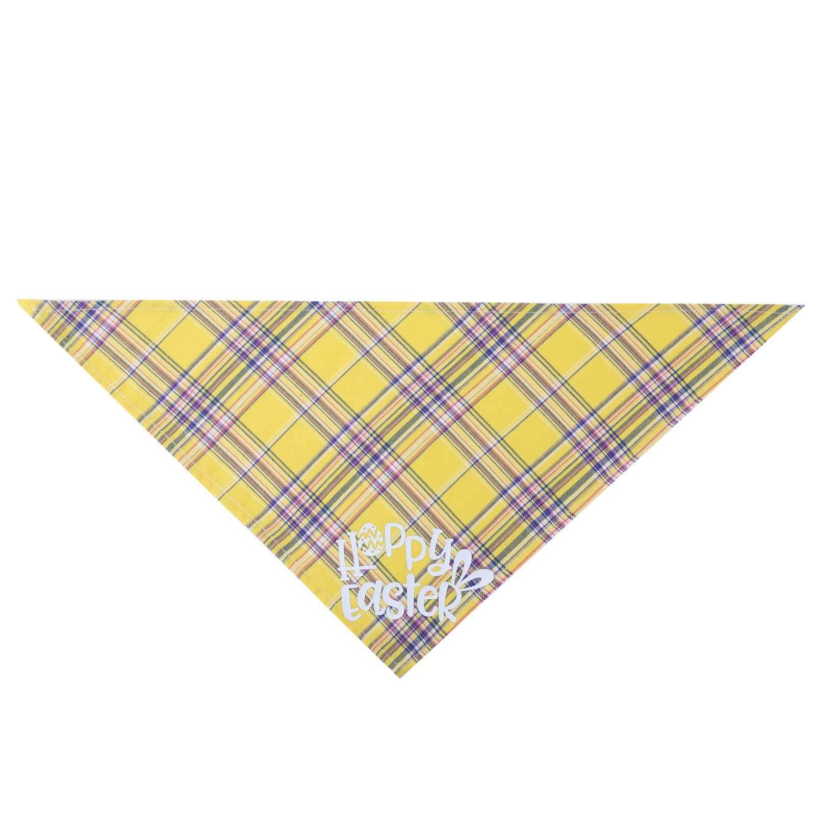 Toalla triangular tema Pascua para mascotas