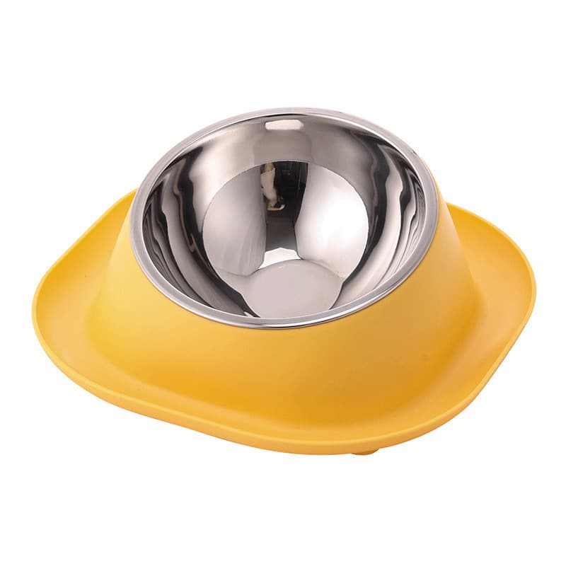 Comedero para gatos con acero inoxidable, anti-derrames y anti-hormiga