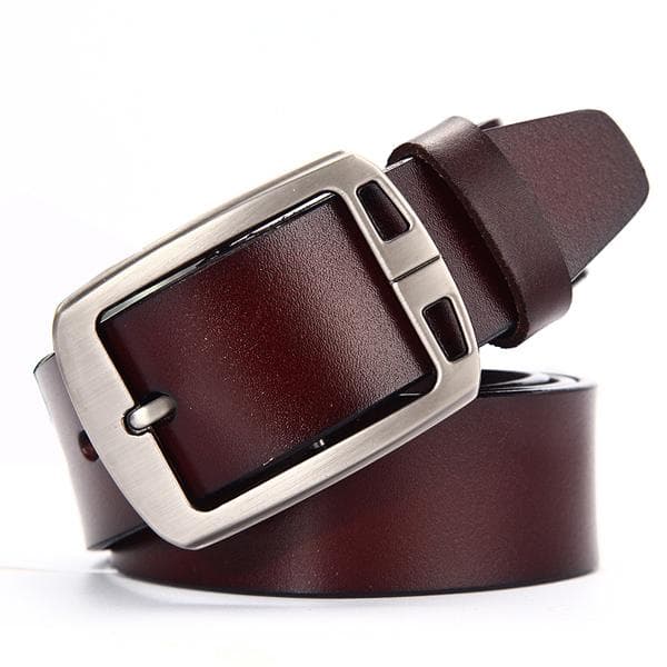 Cinturón de cuero genuino para hombre