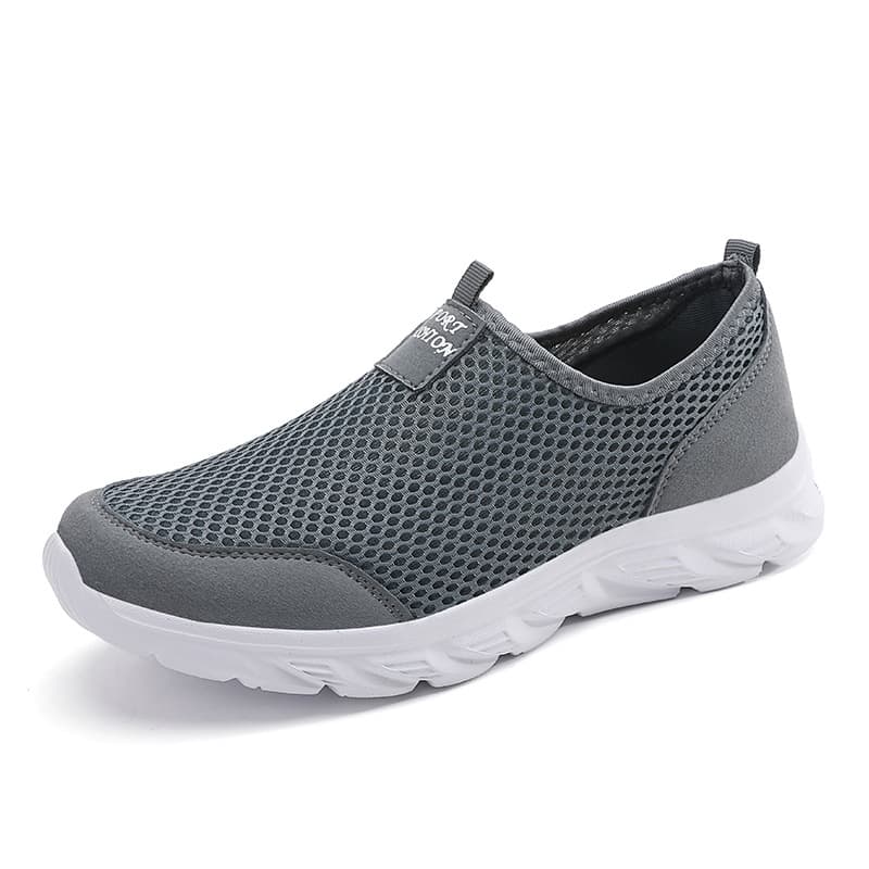 Zapatillas casual de talla grande con malla transpirable