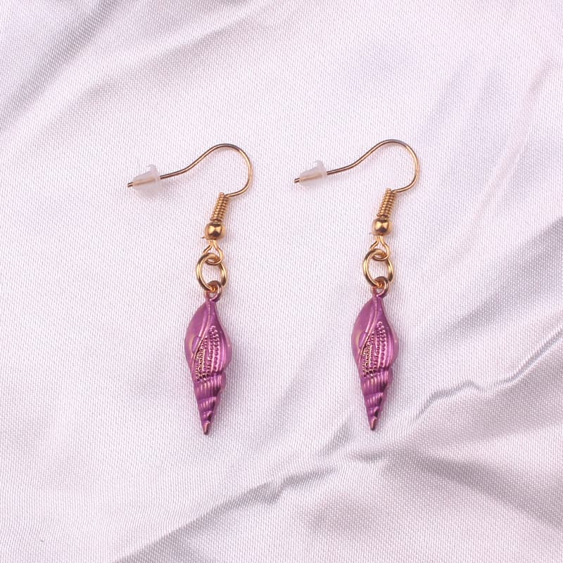Aretes de aleación con diseño geométrico estilo hip hop