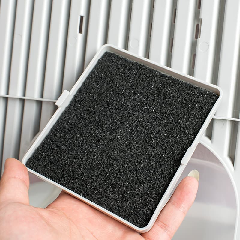 Filtro de carbón activado para cajas de arena de gatos, pack de 3