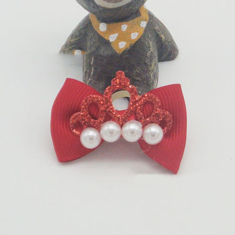 Accesorios florales para el cabello de mascotas