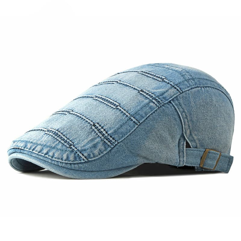 Boina vaquera desgastada para mujer estilo casual