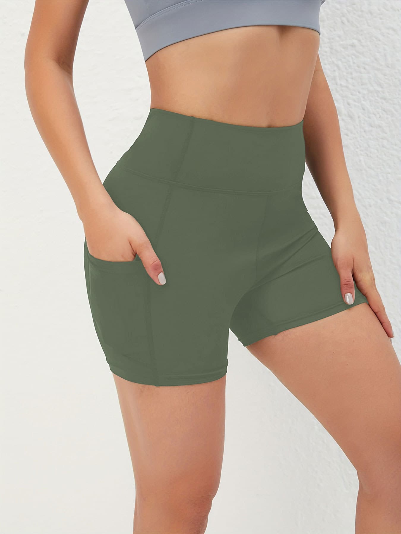 Pantalones deportivos para mujeres con bolsillos