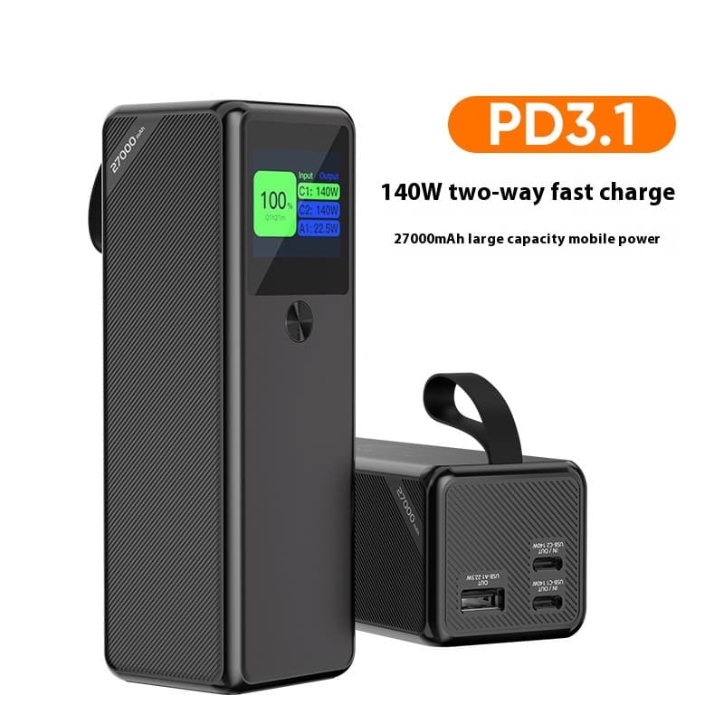 Batería portátil de carga rápida bidireccional 27000 mAh