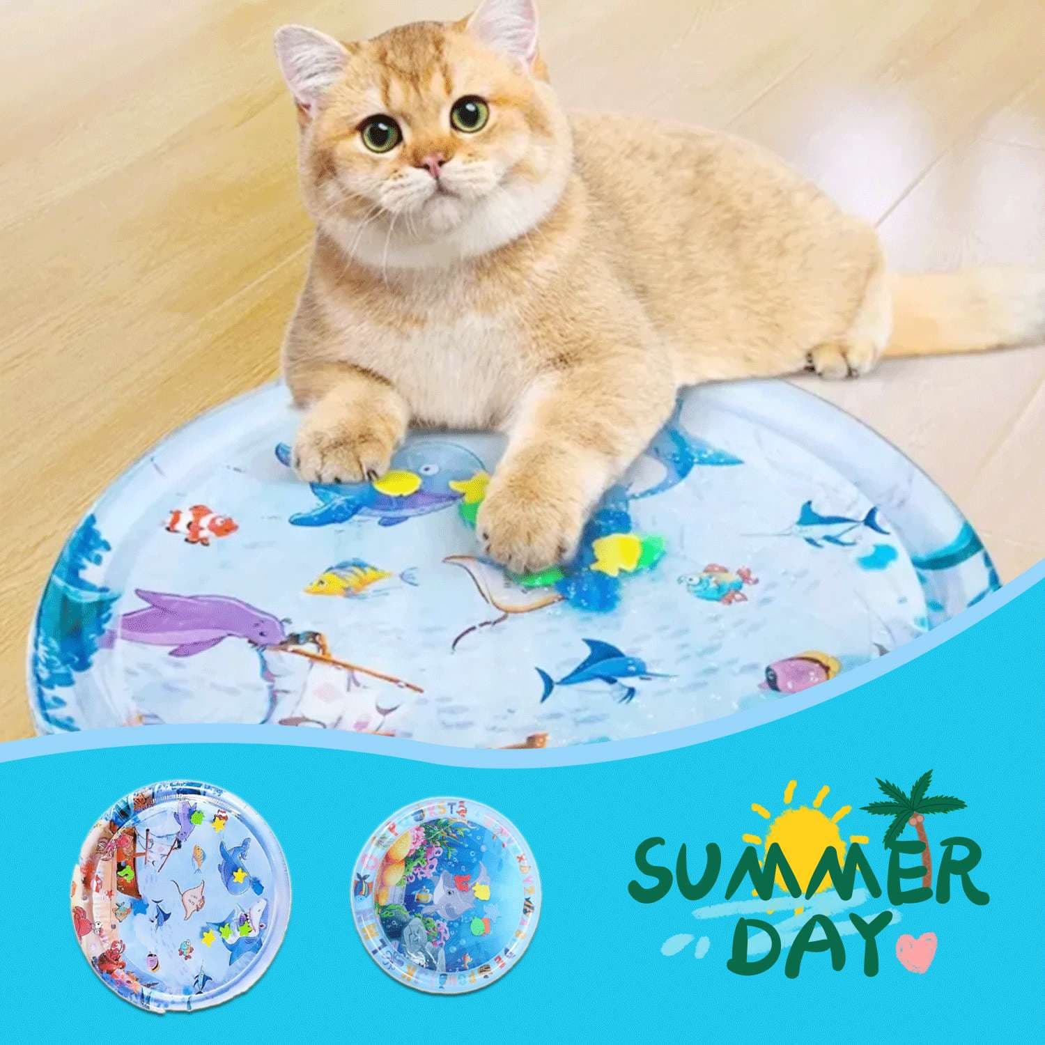 Cama refrescante de agua para mascotas
