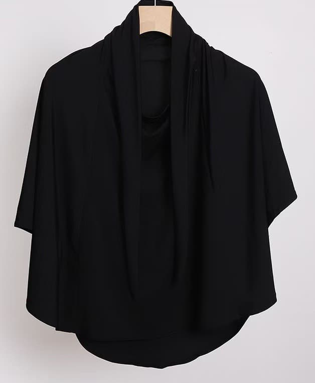 Pañuelo velo para mujer tejido monocromo