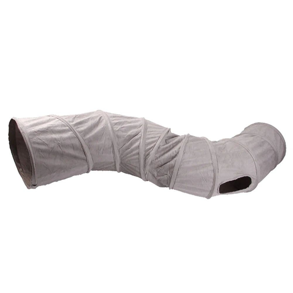 Túnel para gatos plegable en forma de S