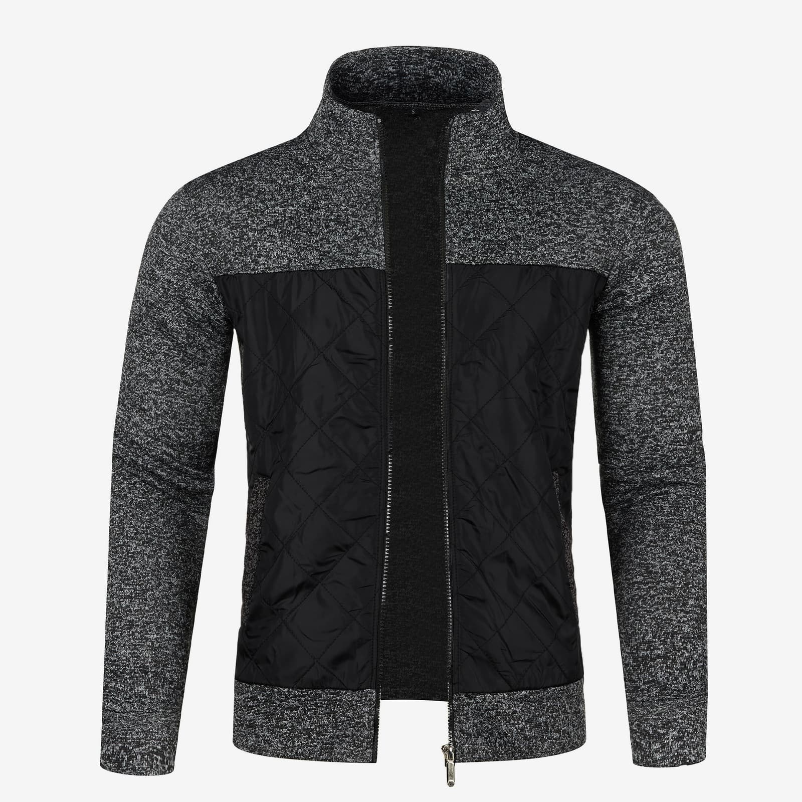 Cardigan con cierre para hombres otoño-invierno