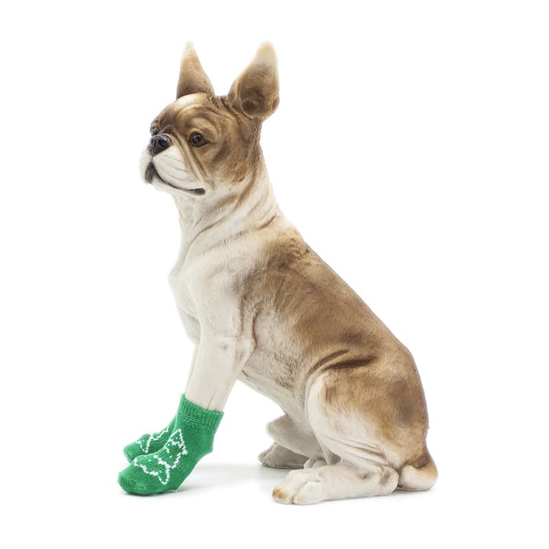 Calcetines antideslizantes para perros en algodón