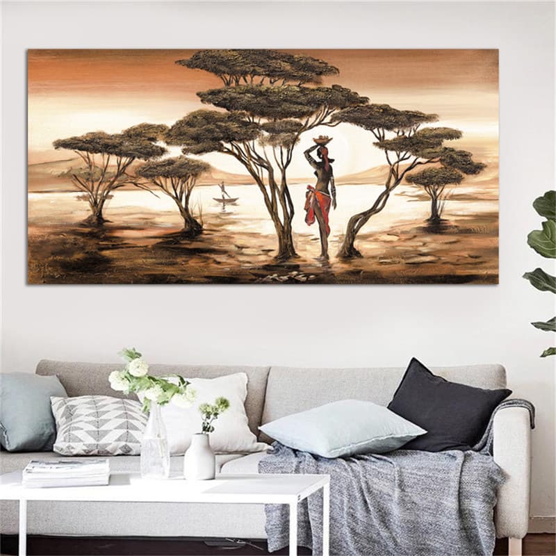 Cuadro decorativo nórdico, impresión de alta definición
