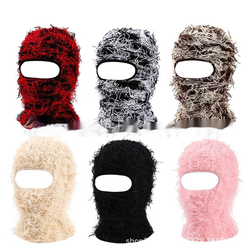 Gorro de punto colorido unisex