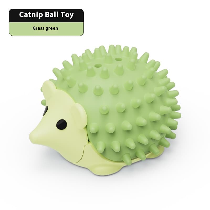 Juguete erizo para gatos con catnip
