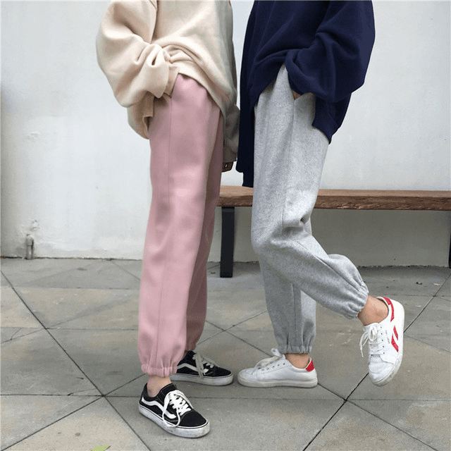 Pantalones holgados tipo Harlem para mujer