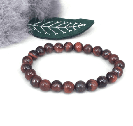 Pulsera de ojo de tigre vintage