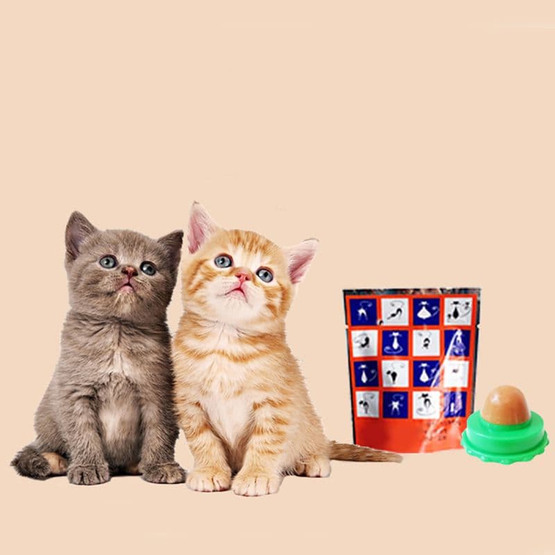 Bola de energía para gatos con catnip y efecto estimulante