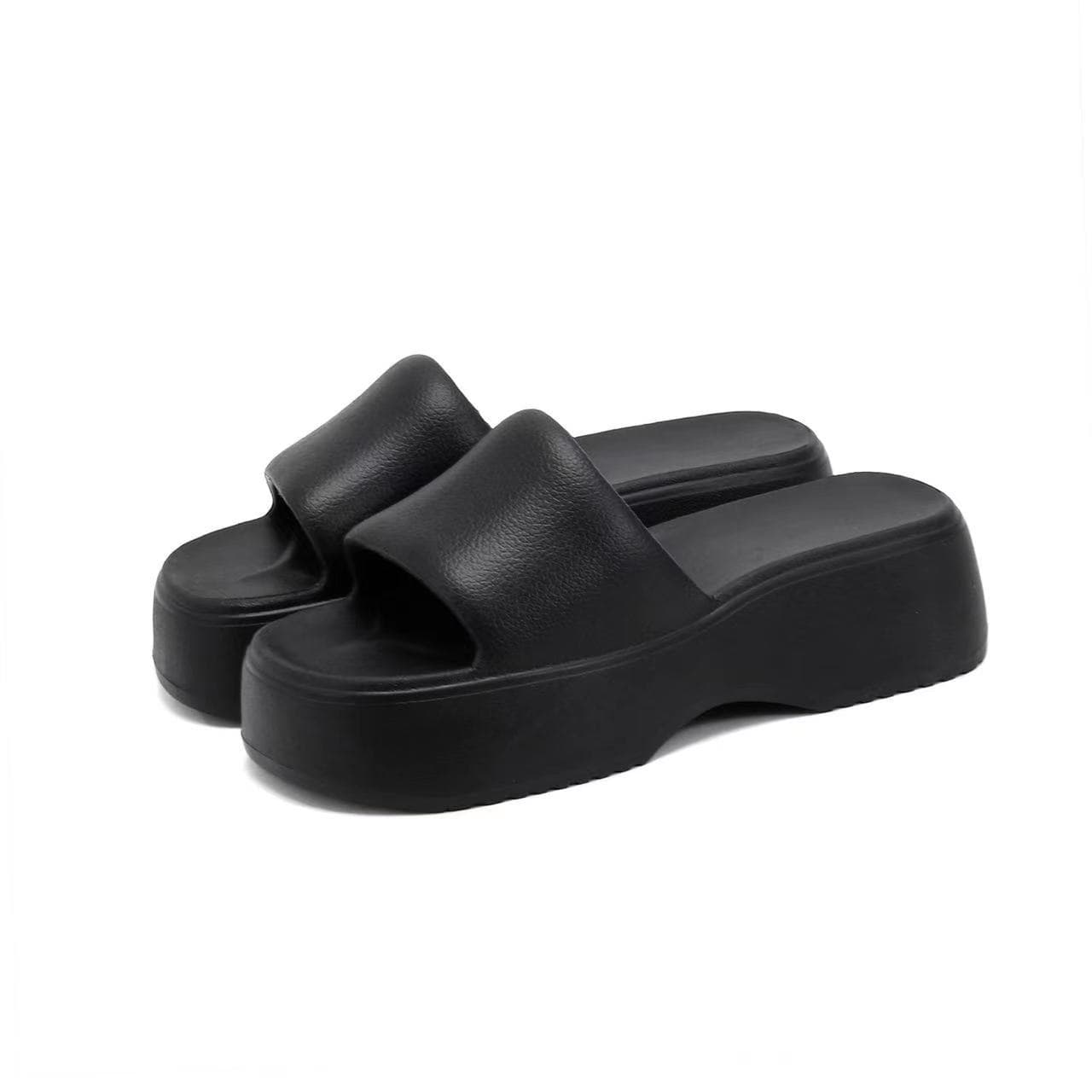 Pantuflas con plataforma estilo europeo y americano