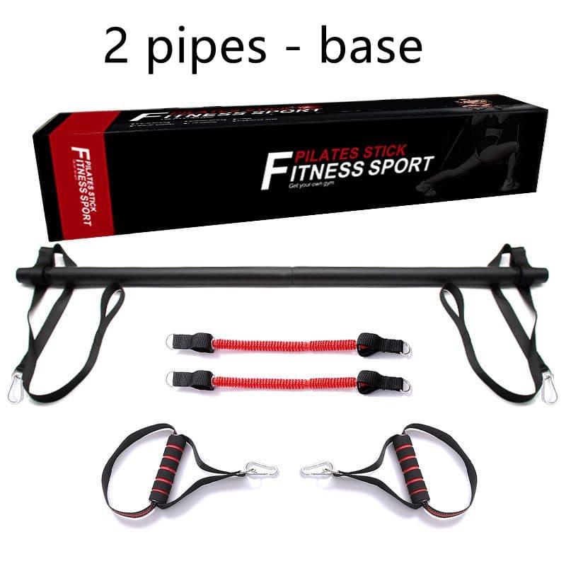 Kit de barra de pilates con bandas de resistencia