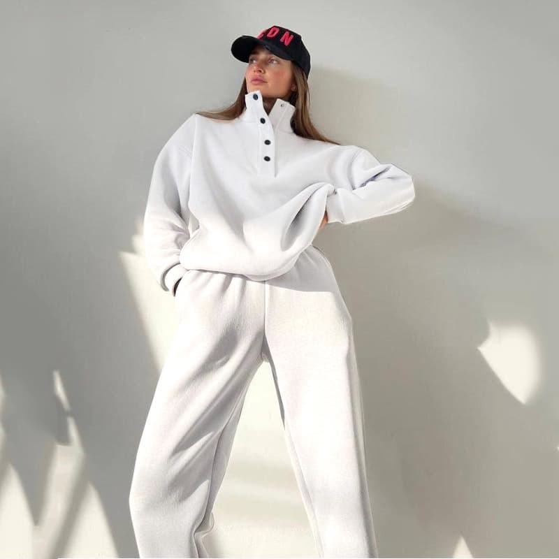 Conjunto sudadera mujer 2 piezas oversize