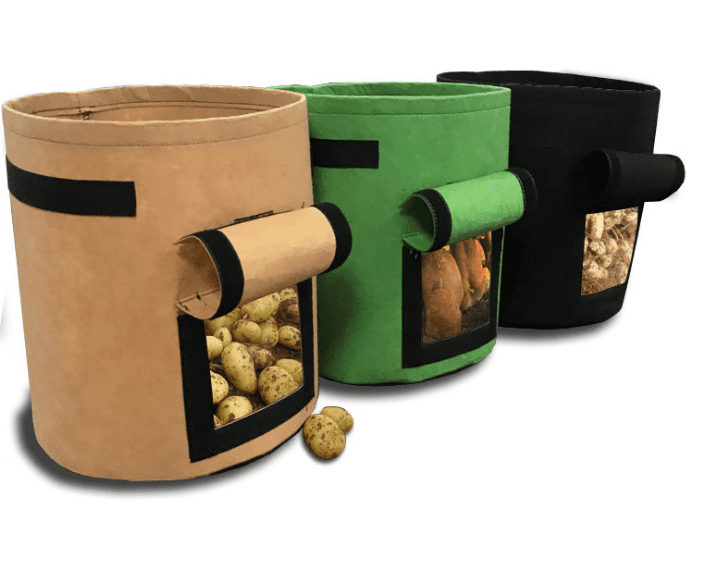 Bolsa de cultivo transpirable con ventana lateral