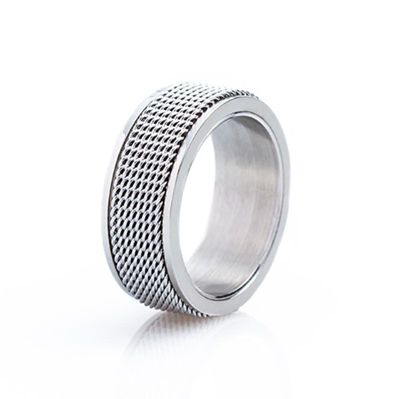 Anillo de titanio giratorio 8mm para descompresión