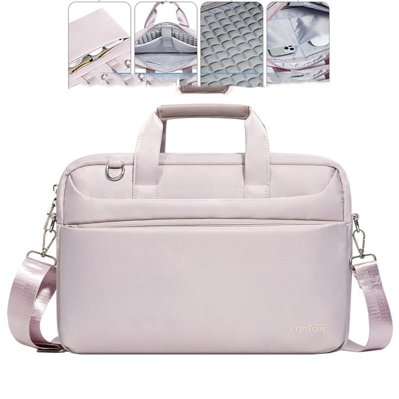 Bolsa para laptop de tela color sólido