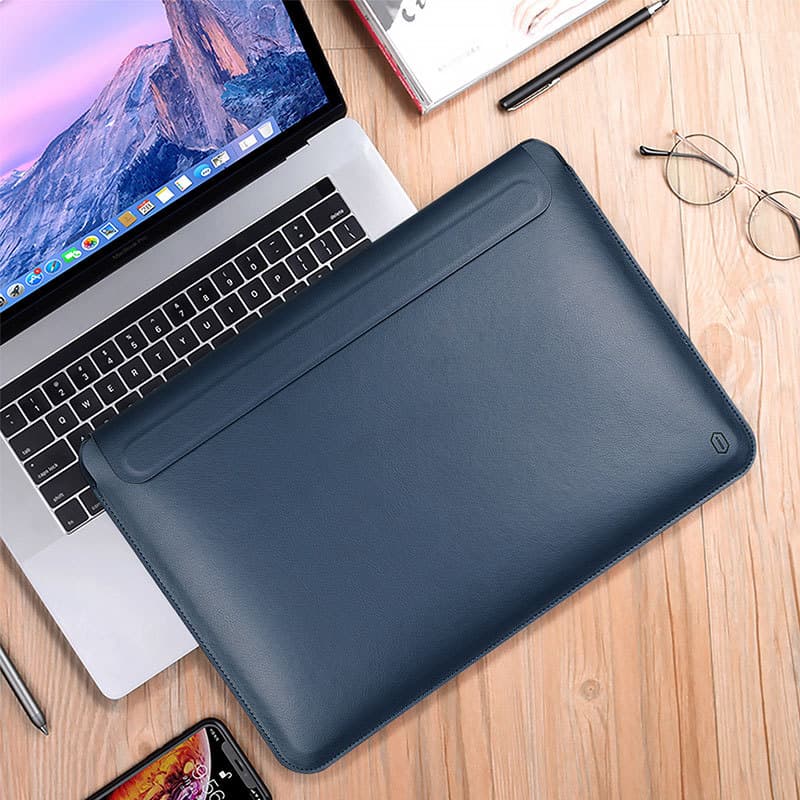 Funda protectora de tablet y laptop en cuero PU