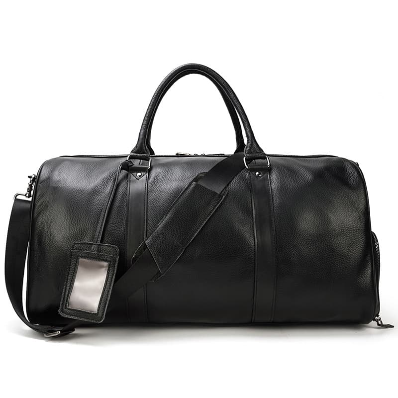 Bolsa de viaje de cuero para negocios de gran capacidad