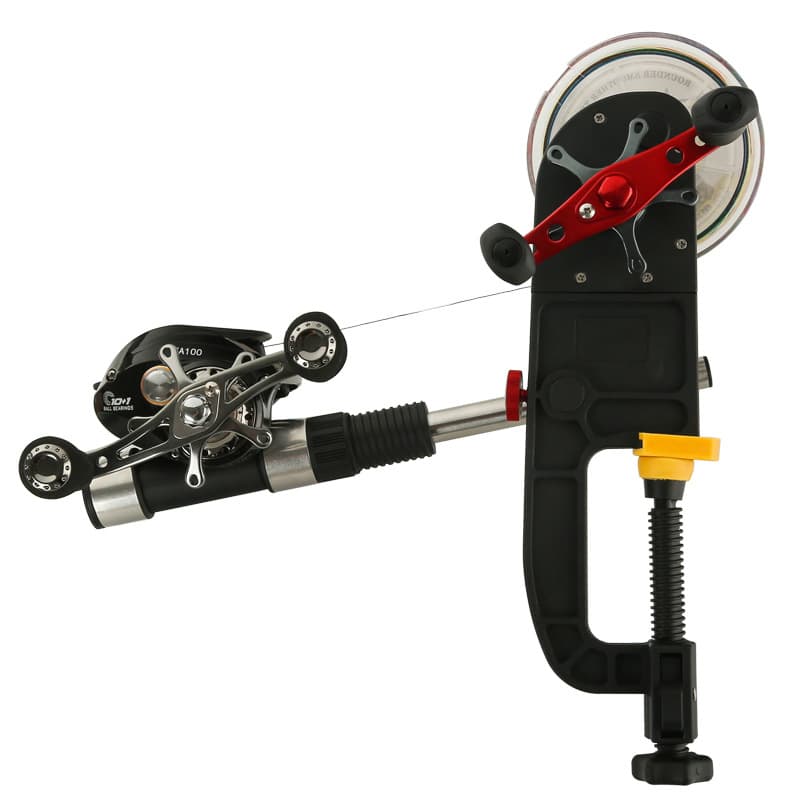 Enrollador de bobina para carrete de pesca