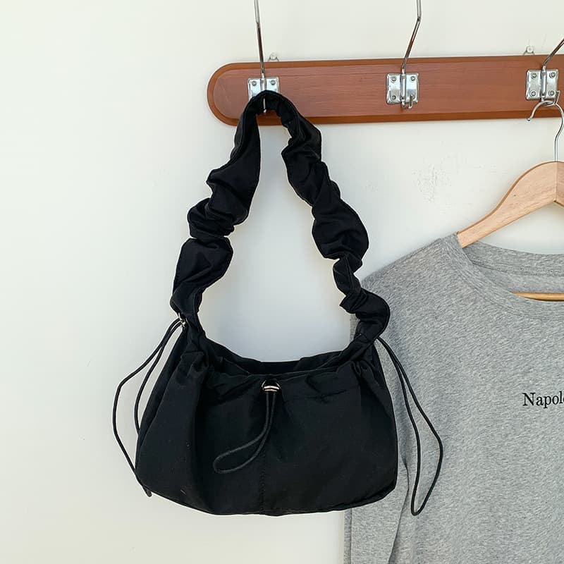Bolsa de hombro nylon estilo coreano minimalista