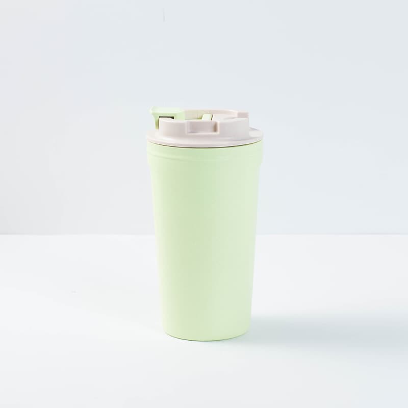 Vaso de fibra de bambú para estudiantes y oficina