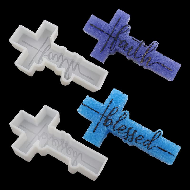 Molde de silicona para velas aromáticas con diseño rúnico