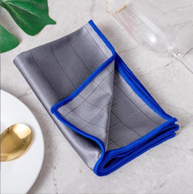 Toalla microfibra limpieza vidrios auto absorción agua