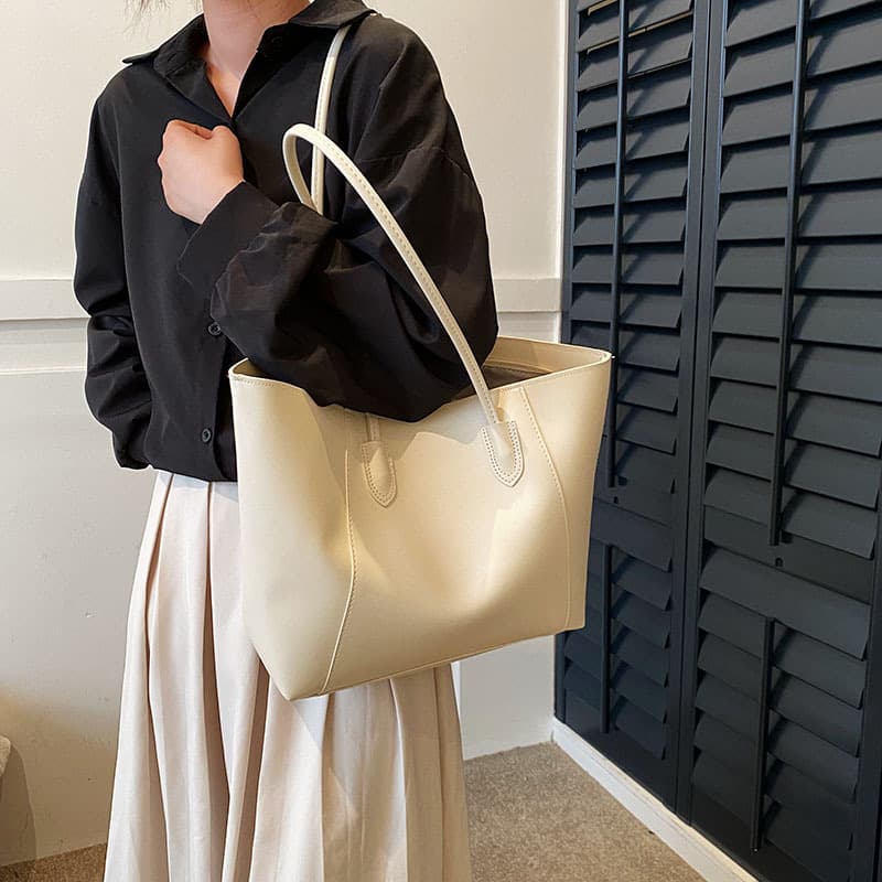Bolsa de gran capacidad para mujer estilo casual