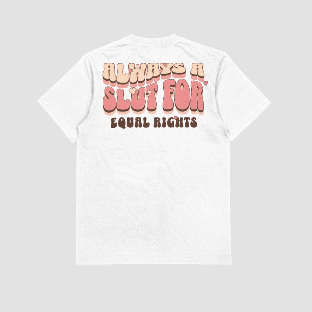 Camiseta de algodón con hombros caídos para hombre