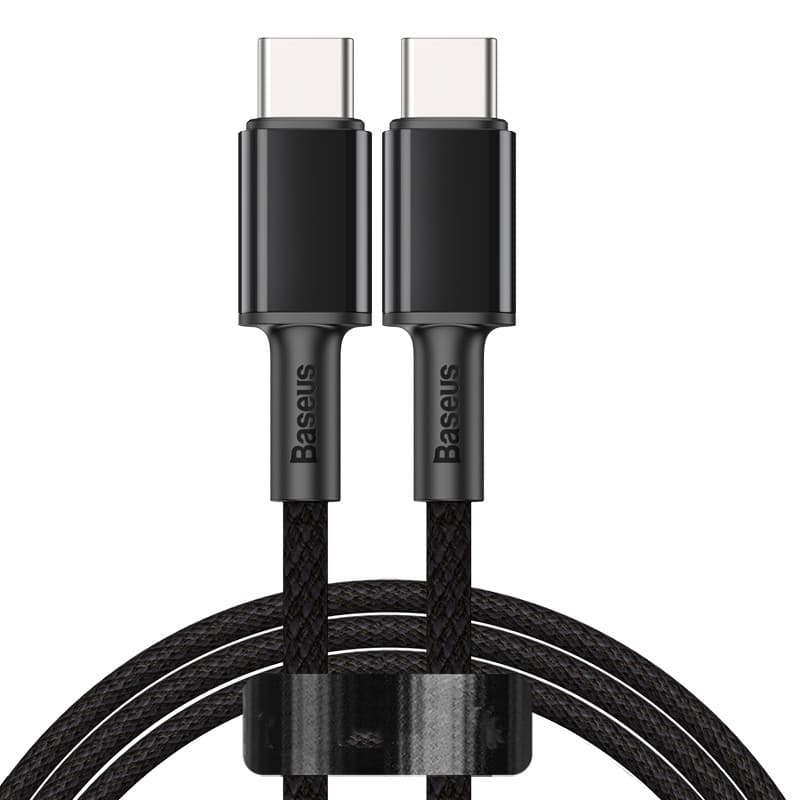 Cable de carga tipo-C trenzado de alta densidad